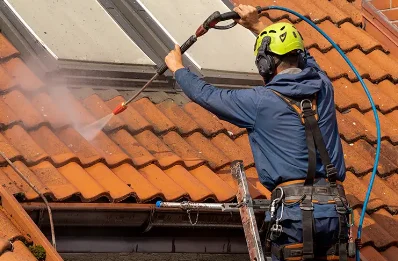 Démoussage et hydrofuge de toiture à Saint-Alban-de-Montbel